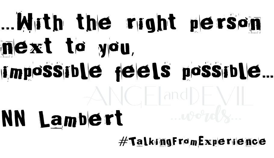 NN Lambert; Talking From Experience;The Right One