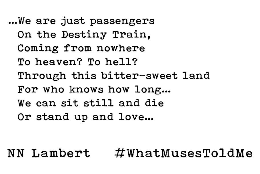 NNLambert; Modern Poetry; Passengers