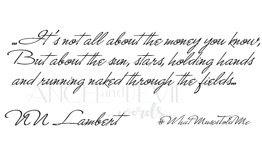 NN Lambert; Modern Poetry, Not About Money