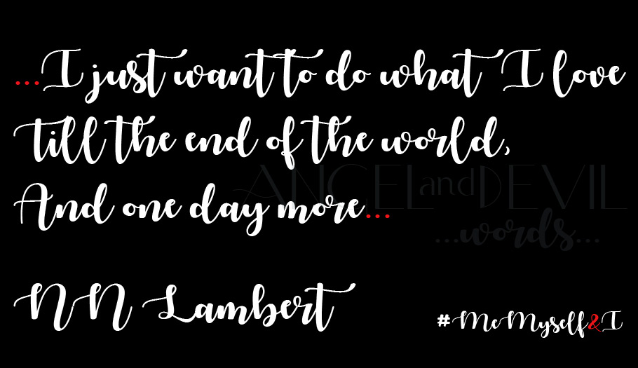 NN Lambert; Me, Myself & I; Want